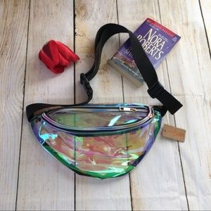 Clear Holographic Fanny Pack